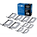 Wilton 140 Series 10 Pc C-clamp Kit 11117